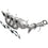 MagnaFlow 2019-2023 Ford Transit Connect 2.0L OEM Grade Federal / EPA Compliant Direct-Fit Manifold Catalytic Converter 290008