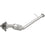 MagnaFlow 2002-2003 Saturn Vue 2.2L California Grade CARB Compliant Direct-Fit Catalytic Converter 4481228