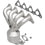 MagnaFlow 2001-2005 Hyundai Accent 1.6L / 2004-2005 Dodge Verna 1.6L OEM Grade Federal / EPA Compliant Direct-Fit Manifold Catalytic Converter 49035