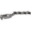MagnaFlow HM Grade Federal / EPA Compliant Direct-Fit Manifold Catalytic Converter 50433