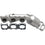 MagnaFlow 2009-2011 Hyundai Genesis 3.8L / 2013-2016 Hyundai Genesis Coupe 3.8L OEM Grade Federal / EPA Compliant Direct-Fit Manifold Catalytic Converter 52779