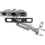 MagnaFlow 2003-2006 BMW 325Ci 2.5L / 2003-2005 BMW 325i 2.5L California Grade CARB Compliant Direct-Fit Manifold Catalytic Converter 5631759
