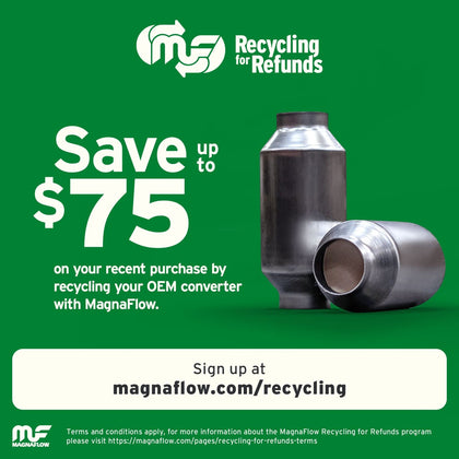 MagnaFlow 2024 Jeep Wagoneer 3.0L OEM Grade Federal / EPA Compliant Direct-Fit Catalytic Converter 280879